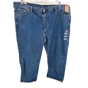 Levis 550 Relaxed Fit Jeans Mens 54x30 Big & Tall Blue New Pants‎